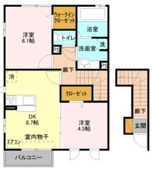 スプルースの物件間取画像